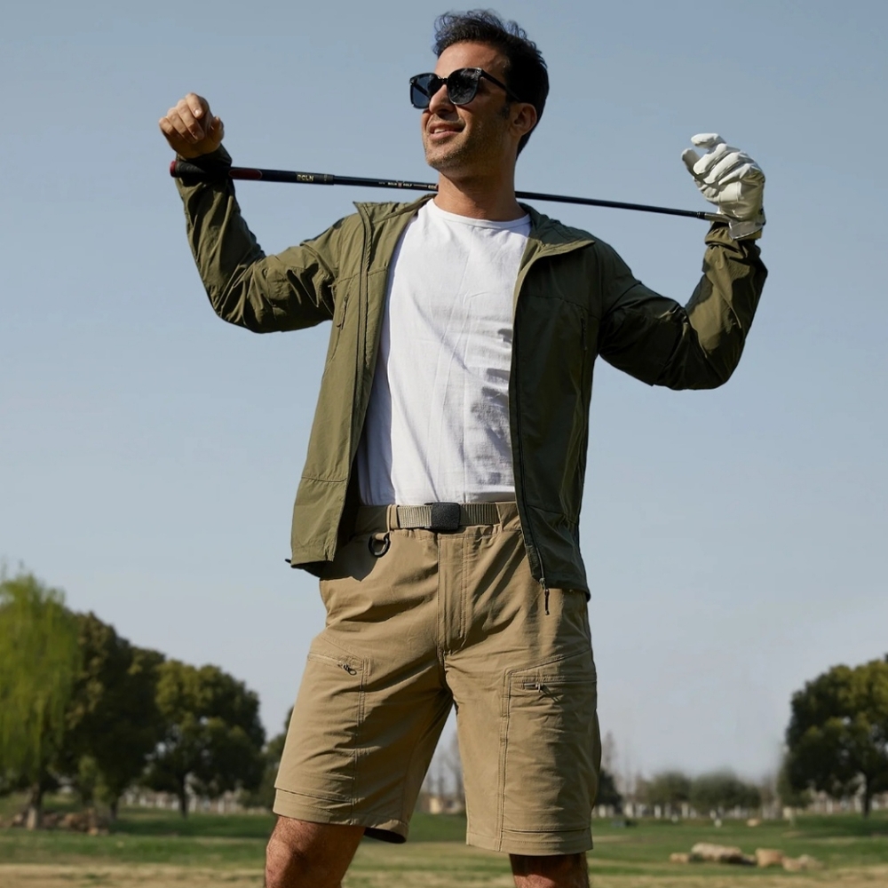 30W/11L Free Soldier Freekite Men's Tan/Brown Tactial Cargo Shorts 30W/11L